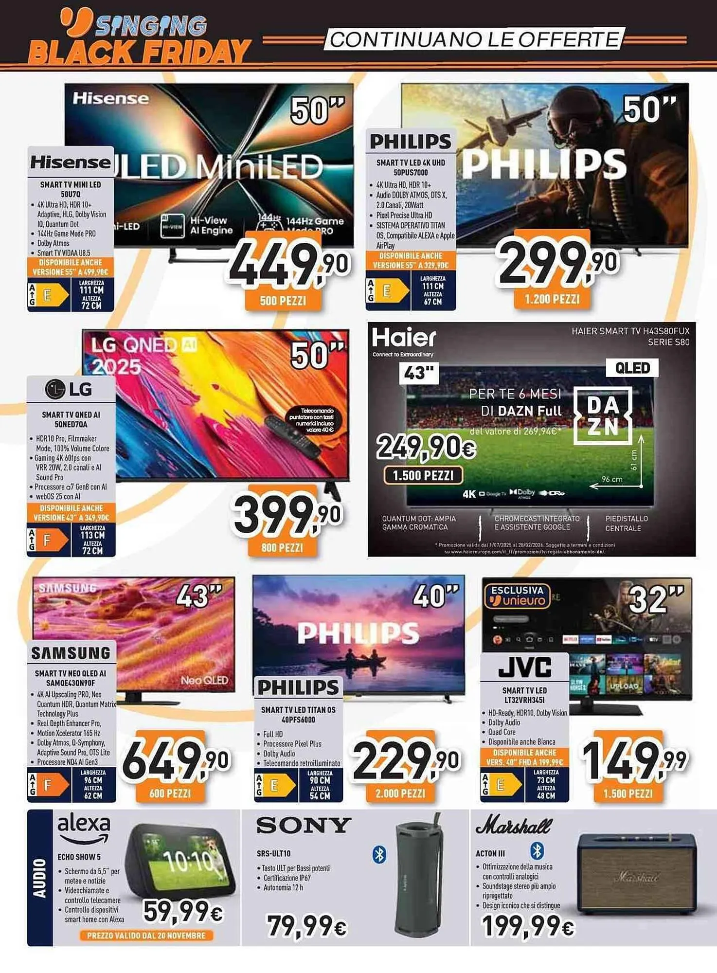 Volantino Unieuro da 19 novembre a 25 novembre di 2025 - Pagina del volantino 14