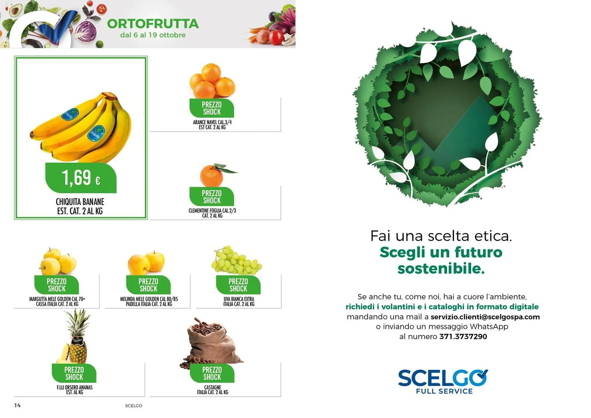 Volantino Scelgo da 6 ottobre a 19 ottobre di 2025 - Pagina del volantino 8
