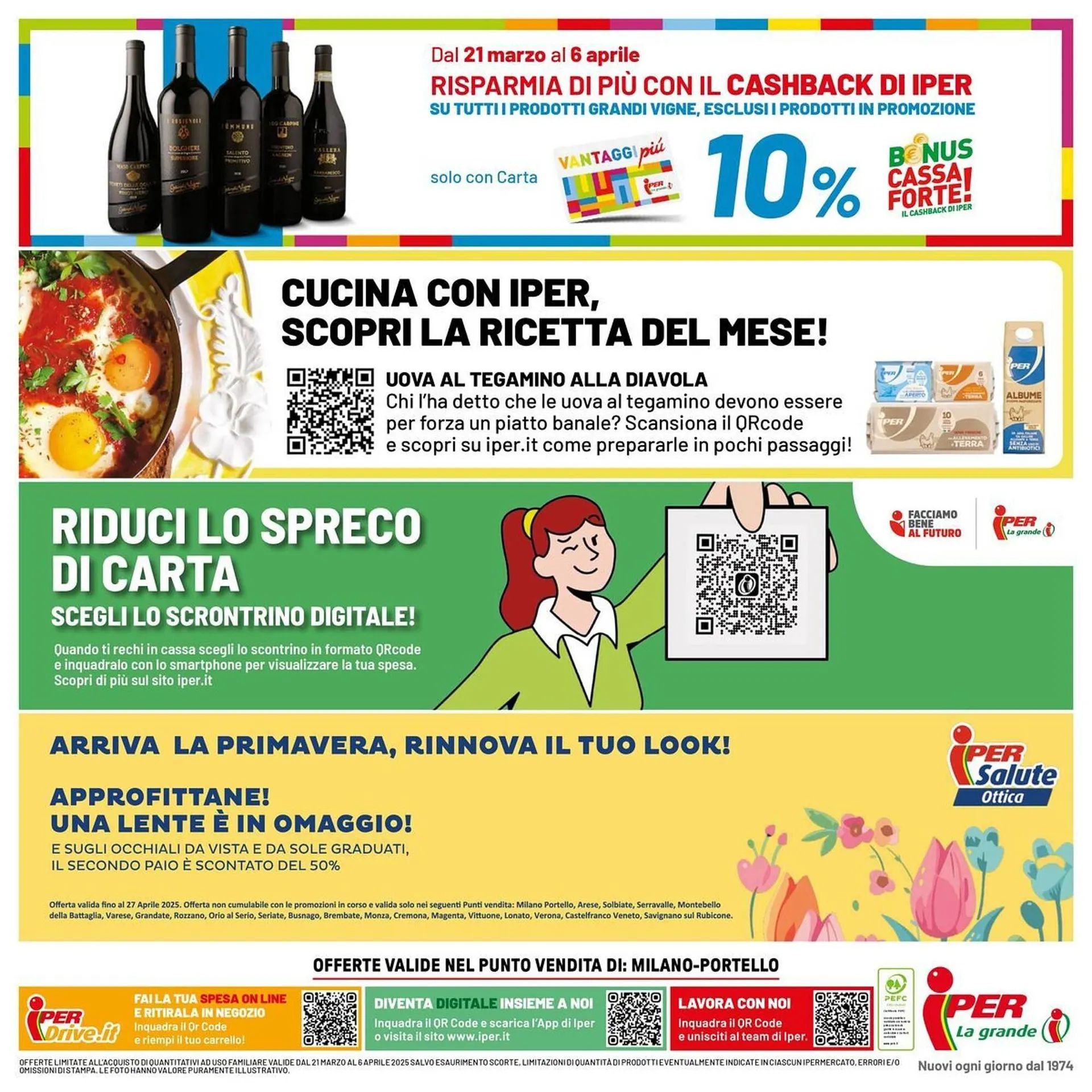 Volantino Iper La Grande da 21 marzo a 6 aprile di 2025 - Pagina del volantino 40