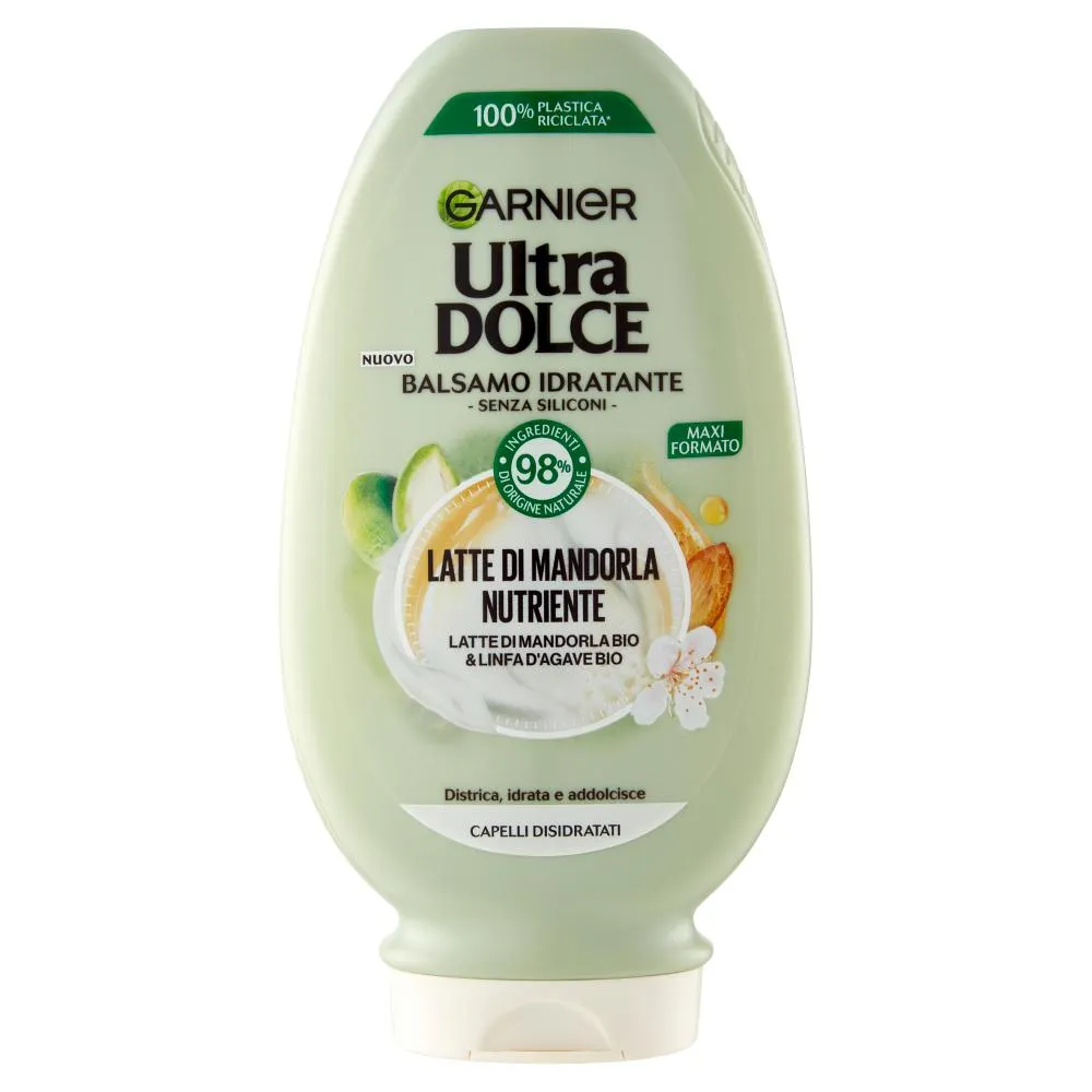 Garnier Ultra Dolce il balsamo idratante Latte di Mandorle Nutriente 250 ml
