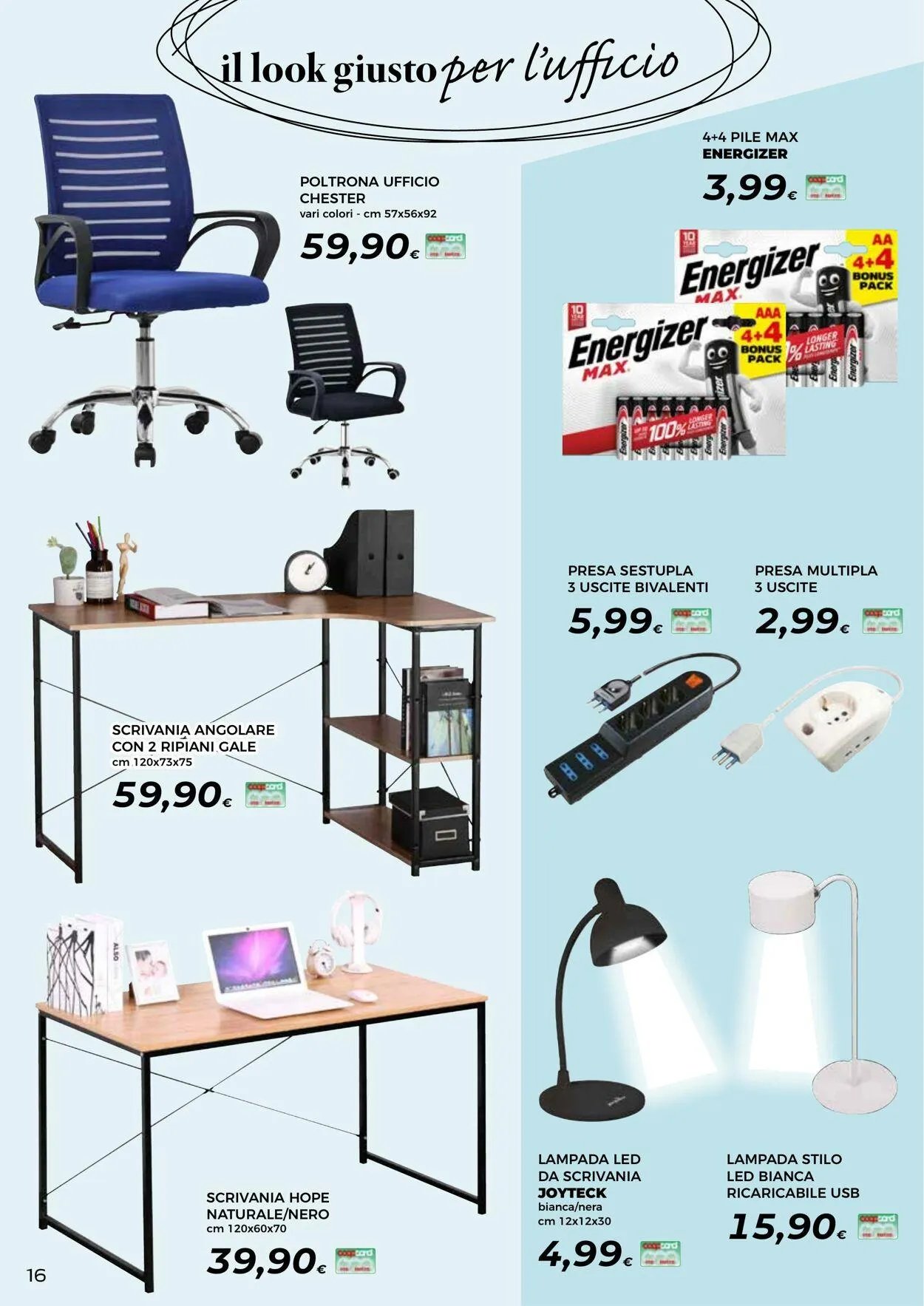 Coop Volantino attuale da 14 agosto a 21 settembre di 2025 - Pagina del volantino 16