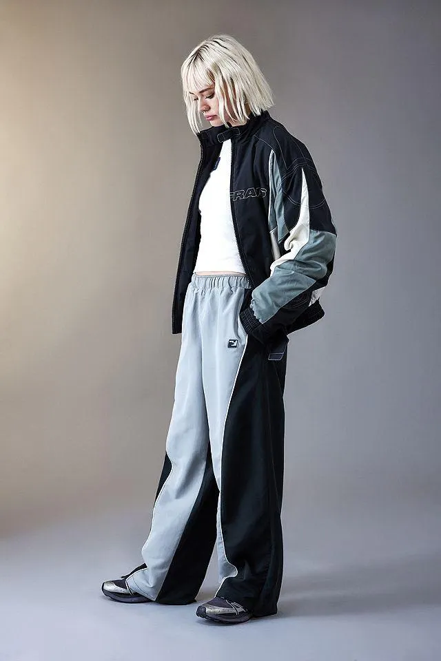 IETS Frans... Pantaloni della tuta Twist Seam Colour-Block