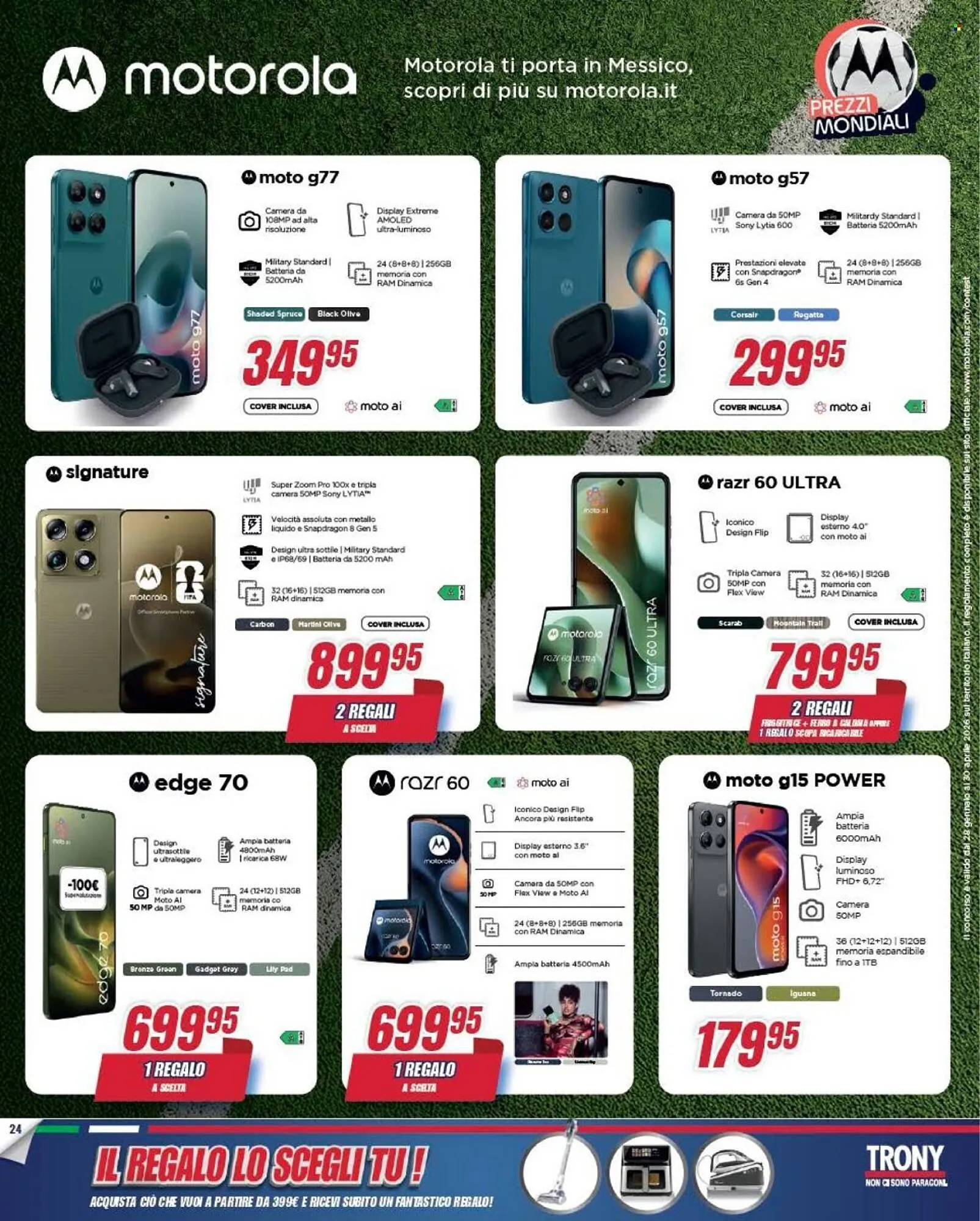 Volantino Trony da 9 aprile a 29 aprile di 2026 - Pagina del volantino 24