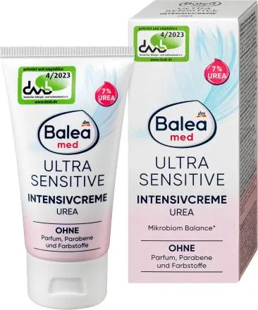 Crema idratante intensiva Ultra Sensitive con urea MED, 50 ml