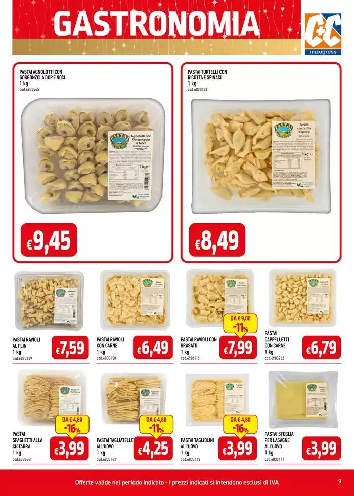 Catalogo C+C da 2 dicembre a 31 dicembre di 2024 - Pagina del volantino 9