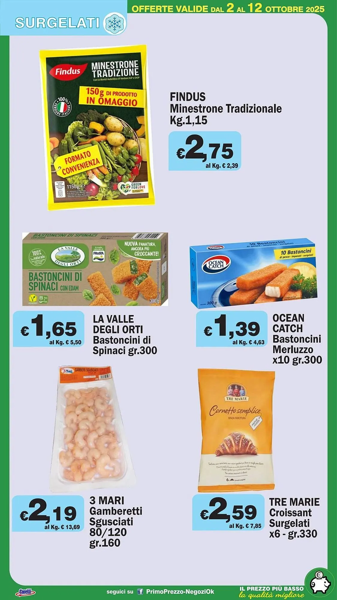 Volantino Primo Prezzo da 2 ottobre a 12 ottobre di 2025 - Pagina del volantino 31