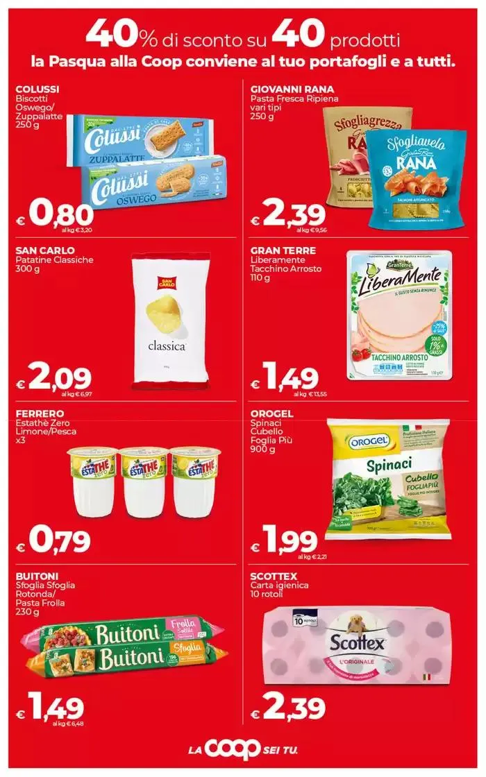 Buona pasqua! da 10 aprile a 21 aprile di 2025 - Pagina del volantino 9