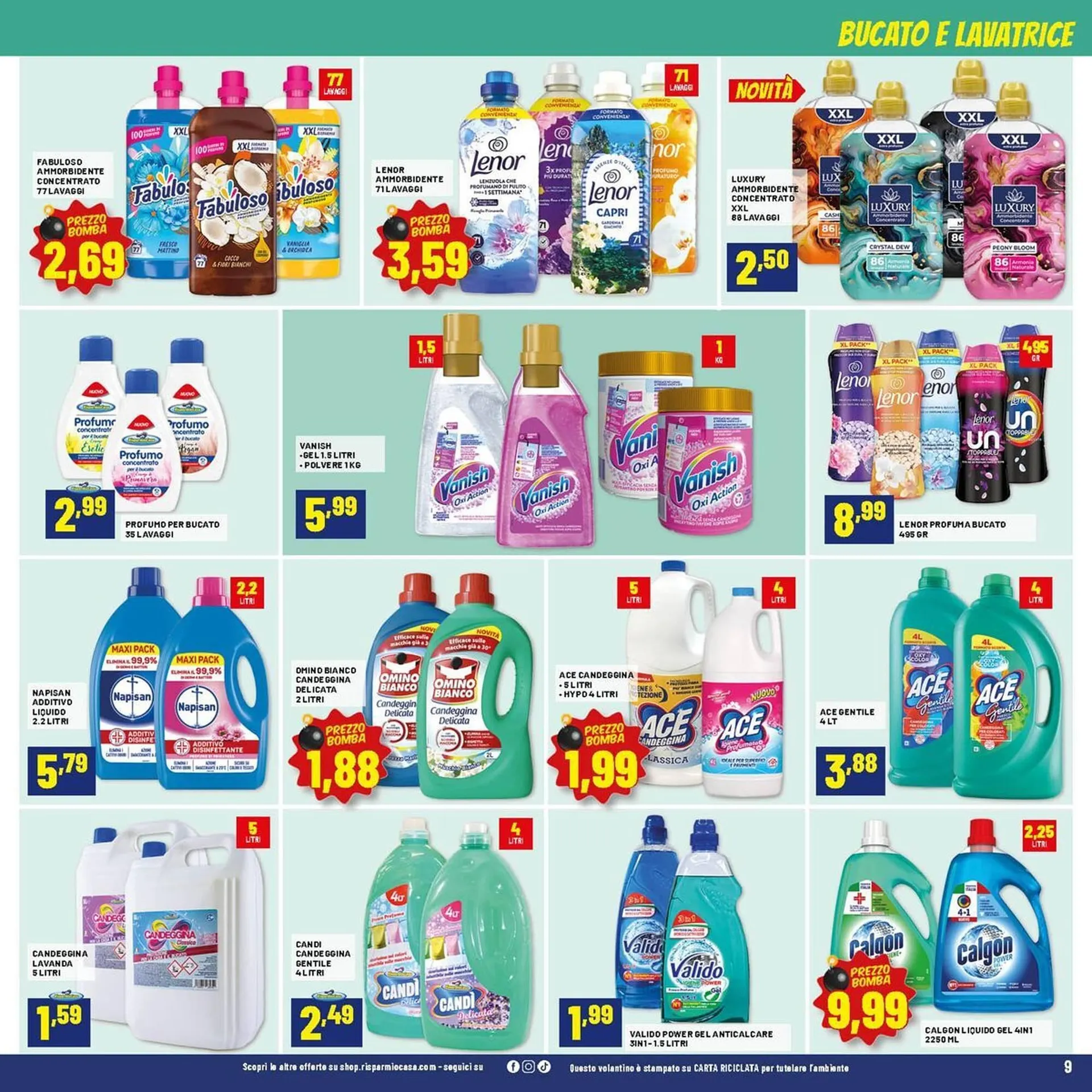 Volantino Risparmio Casa da 18 aprile a 9 maggio di 2026 - Pagina del volantino 9