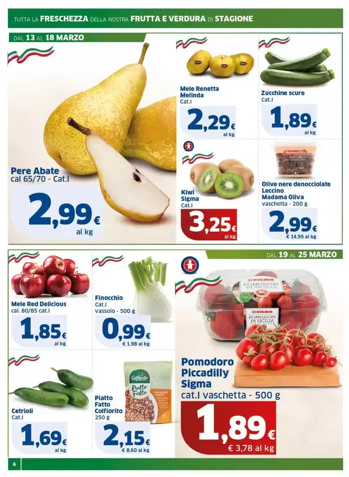 Sottocosto da 13 marzo a 25 marzo di 2025 - Pagina del volantino 6