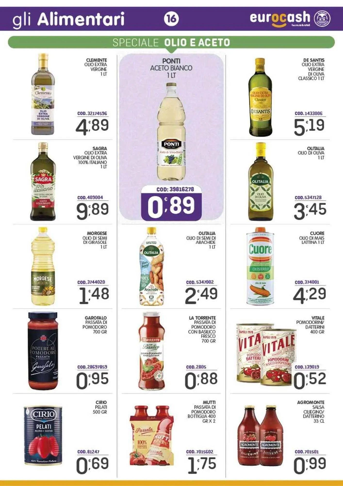 Volantino Eurocash da 27 ottobre a 9 novembre di 2025 - Pagina del volantino 16