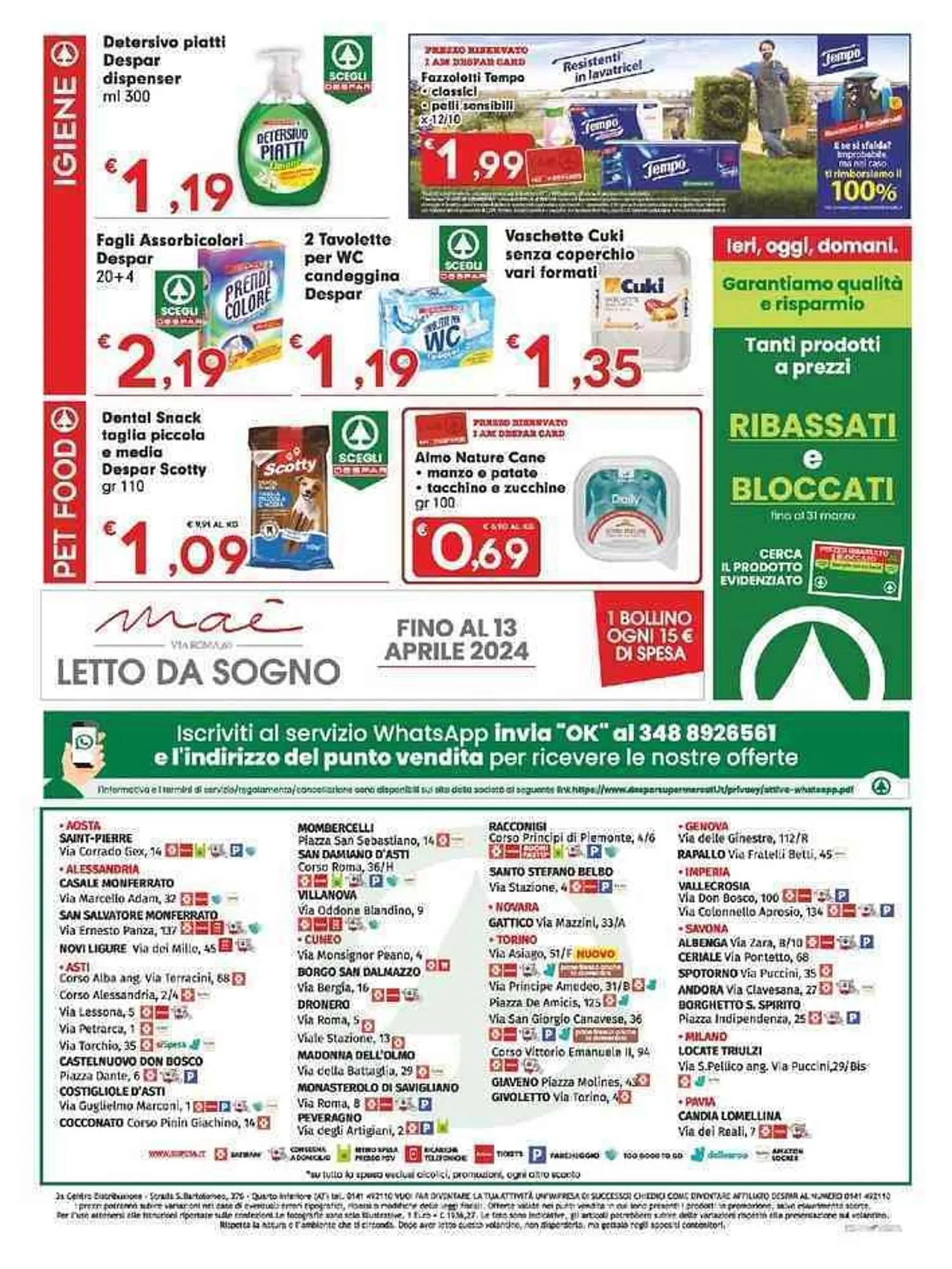 Volantino Despar da 21 marzo a 1 aprile di 2024 - Pagina del volantino 12