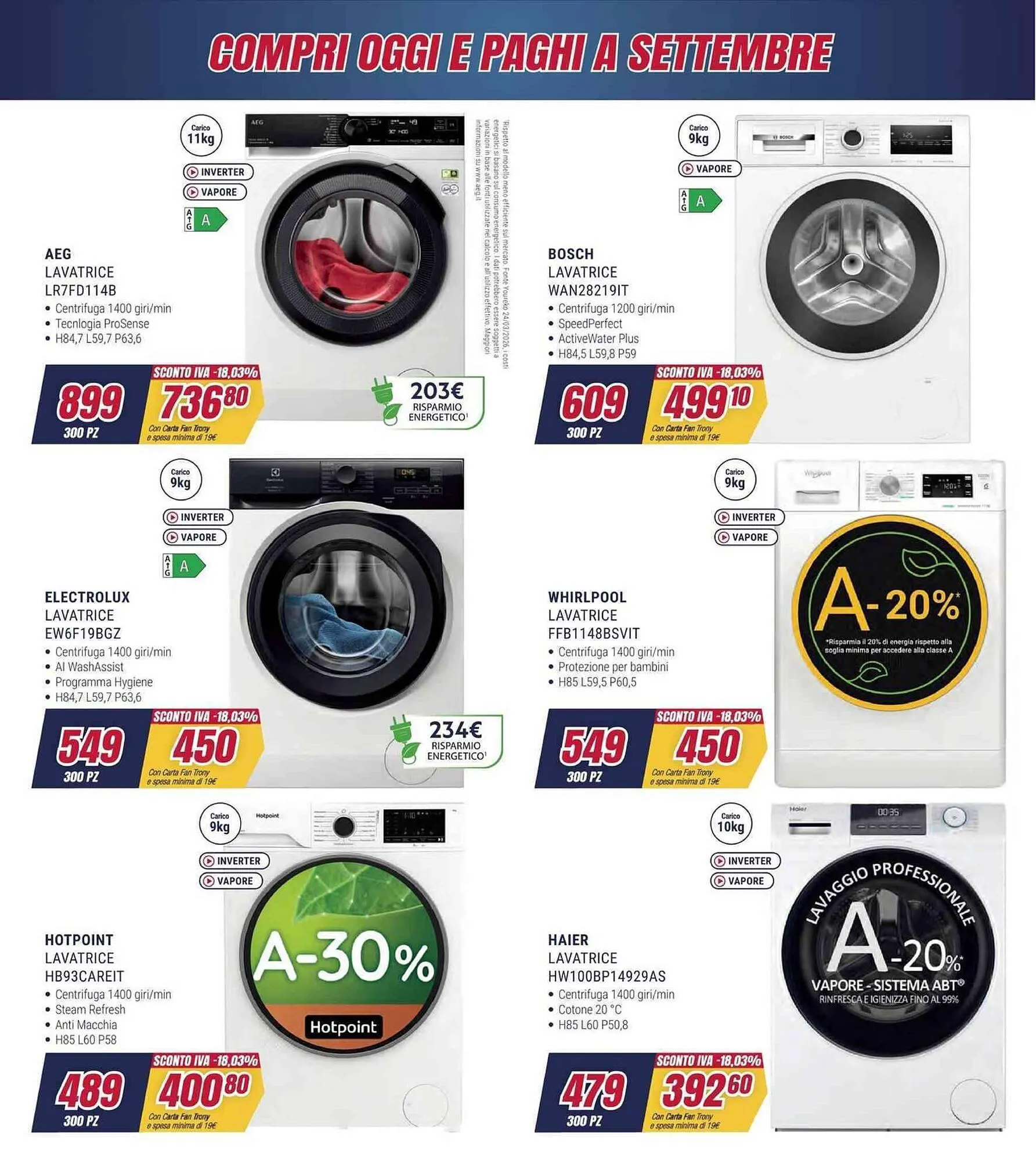 Volantino Trony da 2 aprile a 16 aprile di 2026 - Pagina del volantino 45