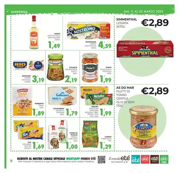 Prezzo shock da 11 marzo a 20 marzo di 2025 - Pagina del volantino 9