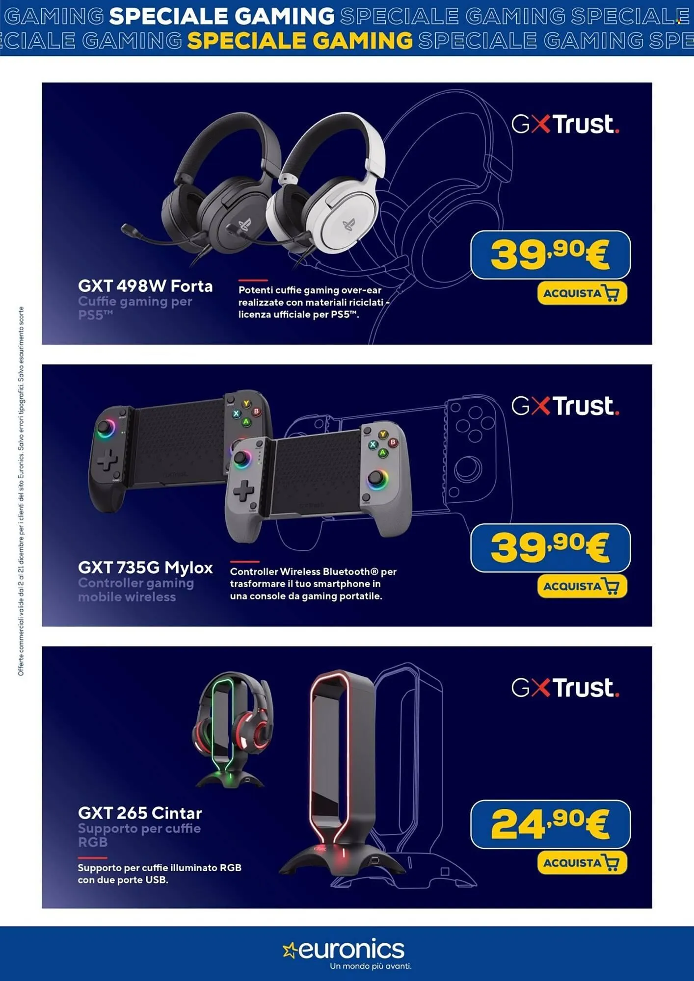 Volantino Euronics da 2 dicembre a 21 dicembre di 2025 - Pagina del volantino 17