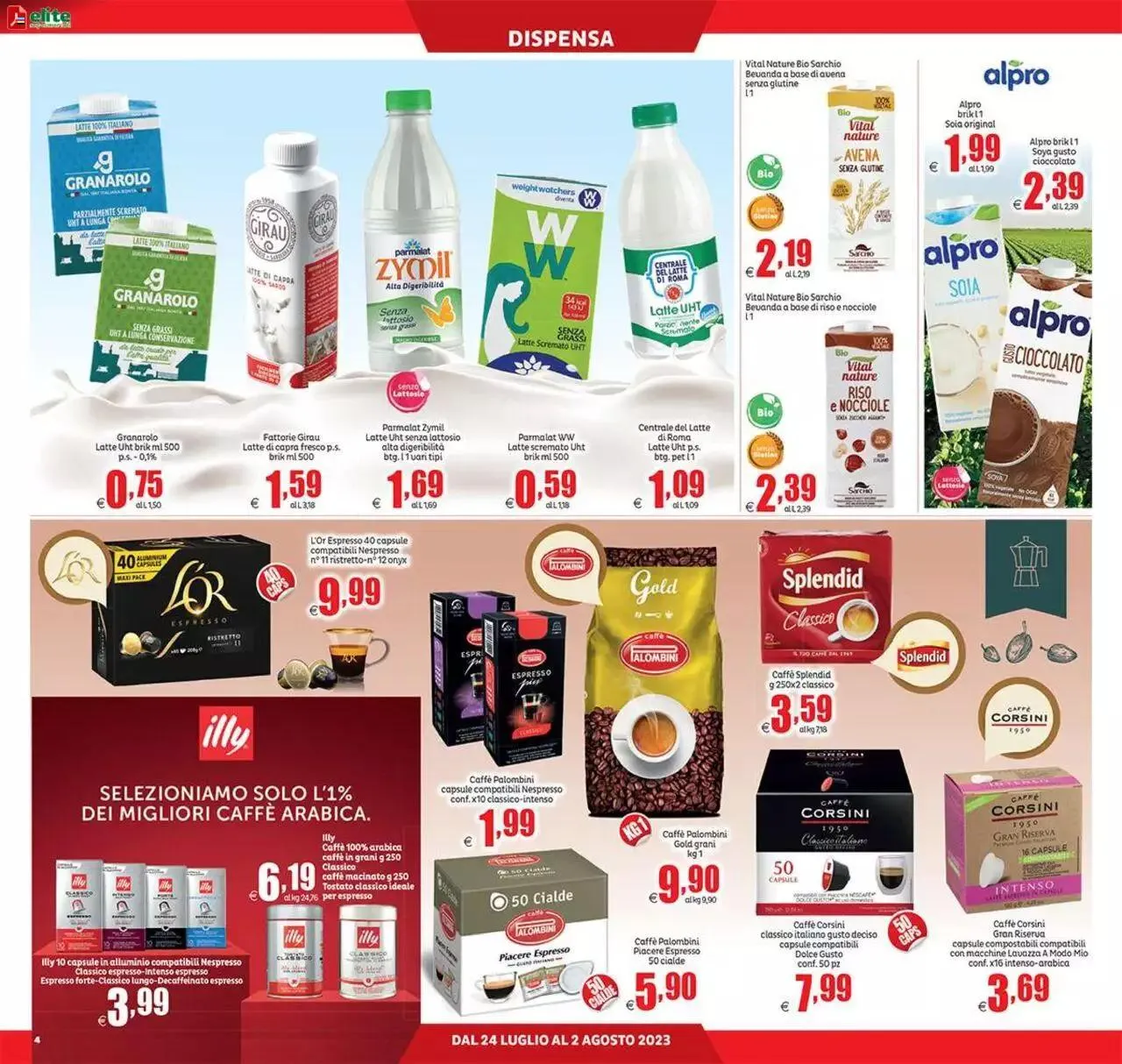 Volantino Elite Supermercati da 24 luglio a 2 agosto di 2023 - Pagina del volantino 4