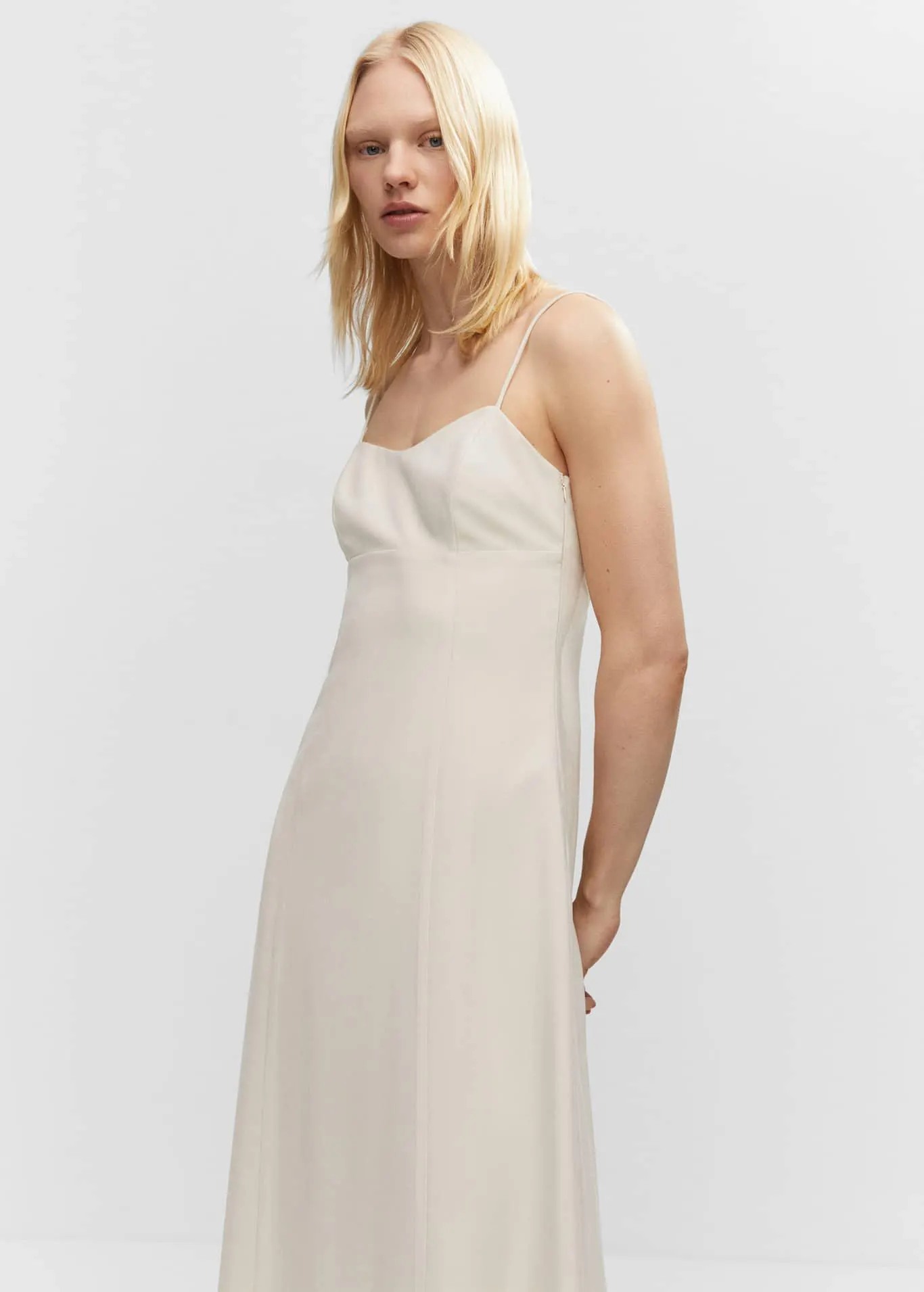 Vestito midi scollato