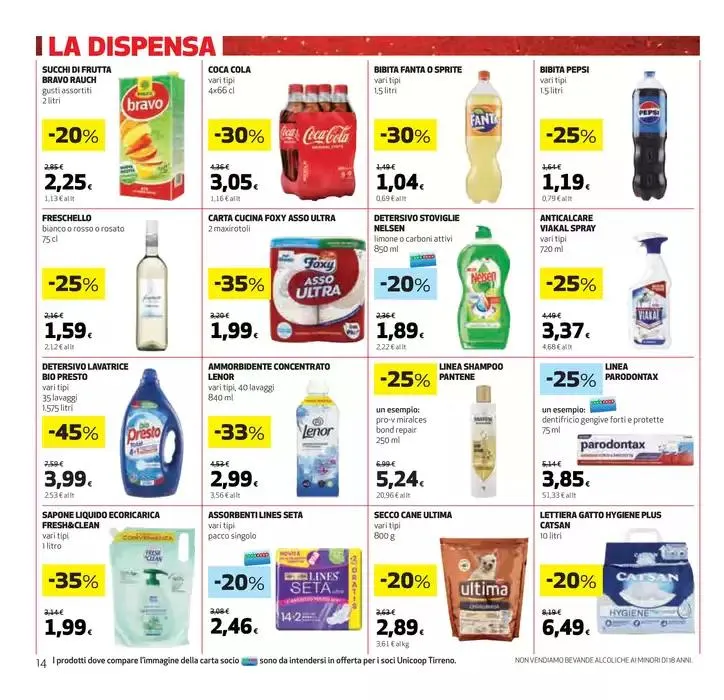 Sottocosto da 28 novembre a 11 dicembre di 2024 - Pagina del volantino 14