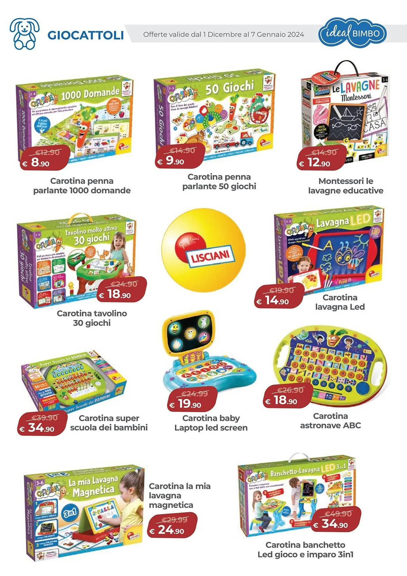 Volantino Ideal Bimbo da 1 dicembre a 7 gennaio di 2024 - Pagina del volantino 17