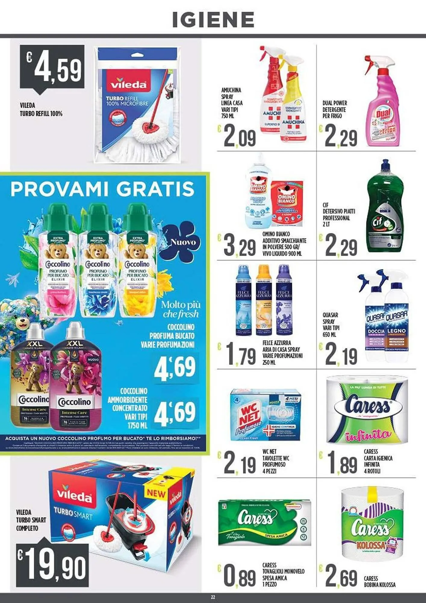Volantino Supermercato Pollio da 29 aprile a 12 maggio di 2024 - Pagina del volantino 22