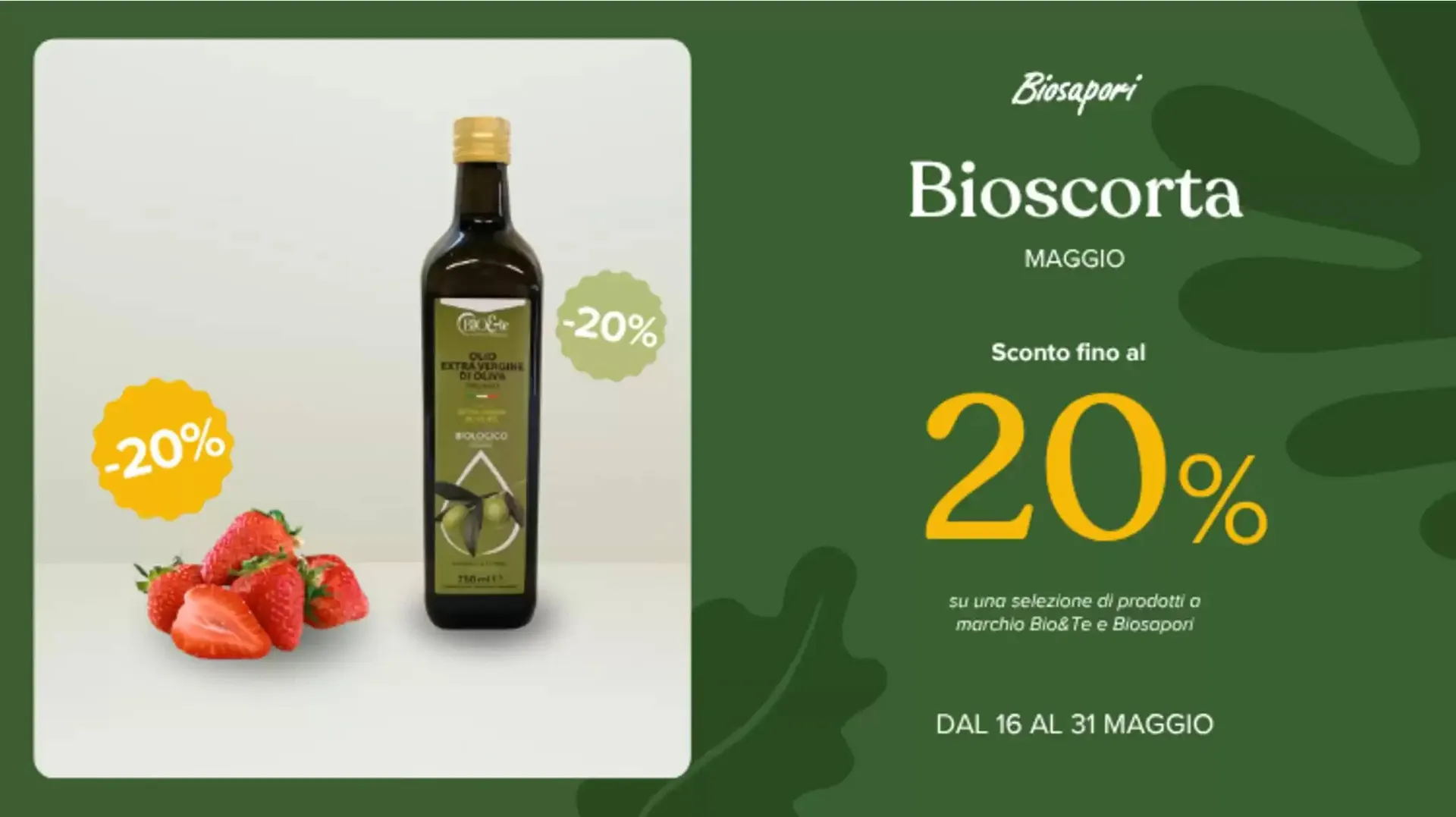 Volantino Biosapori - 1