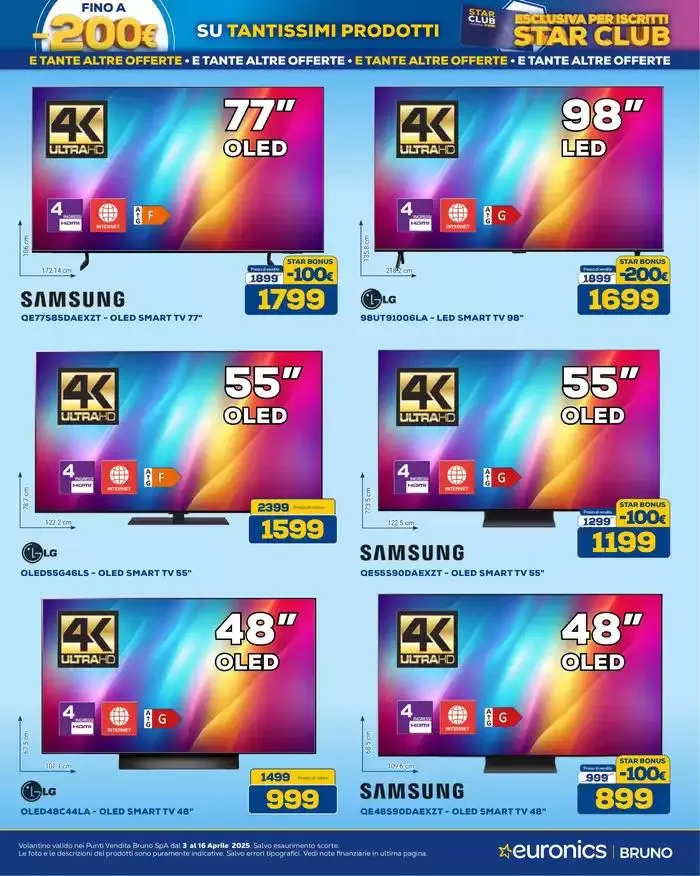 Star Bonus continua -200 euro da 3 aprile a 16 aprile di 2025 - Pagina del volantino 20