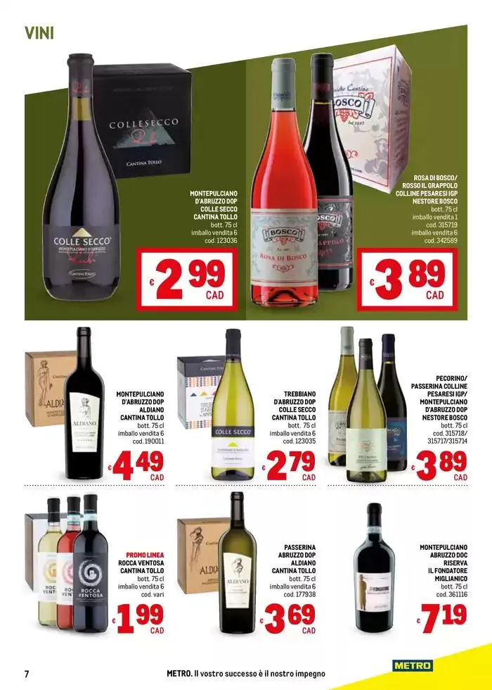 Sapori d'Italia -Abruzzo da 6 marzo a 2 aprile di 2025 - Pagina del volantino 7