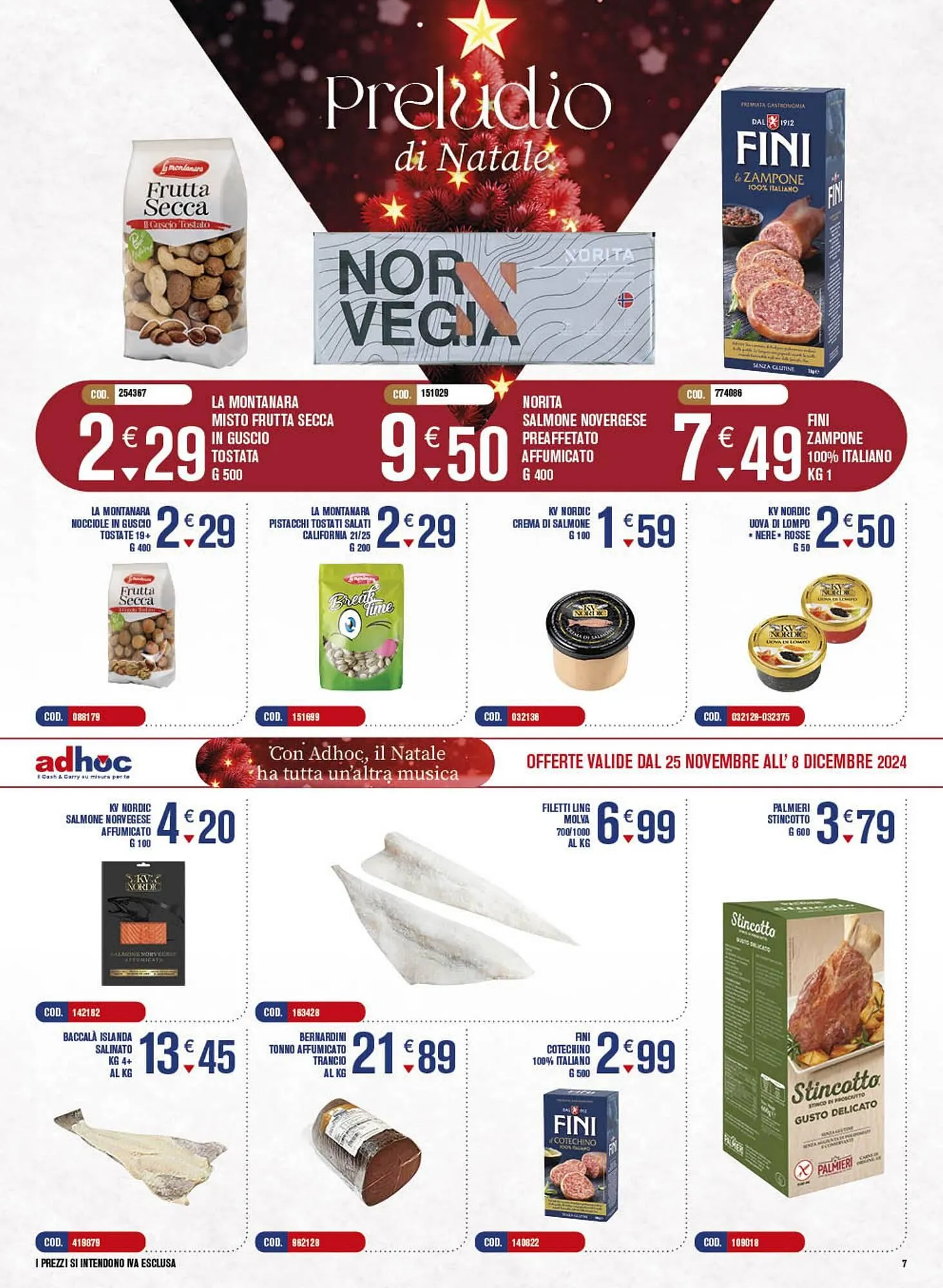 Volantino Adhoc da 25 novembre a 8 dicembre di 2024 - Pagina del volantino 7