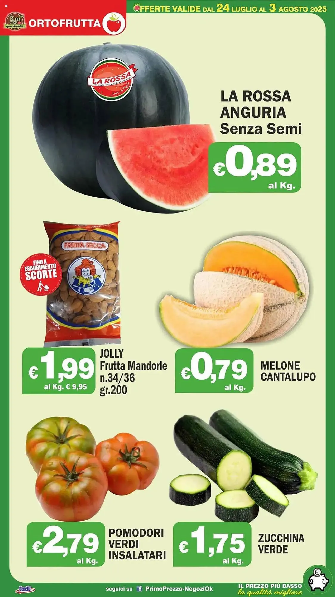 Volantino Primo Prezzo da 24 luglio a 3 agosto di 2025 - Pagina del volantino 29