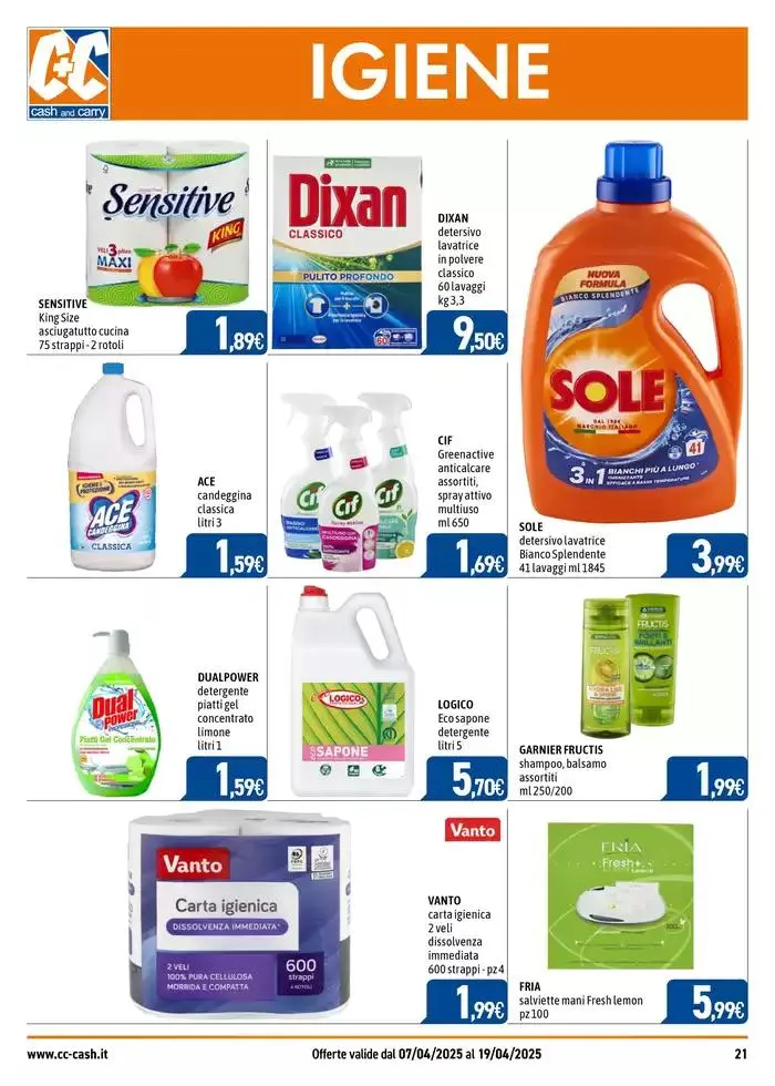 Promozioni da 8 aprile a 20 aprile di 2025 - Pagina del volantino 21