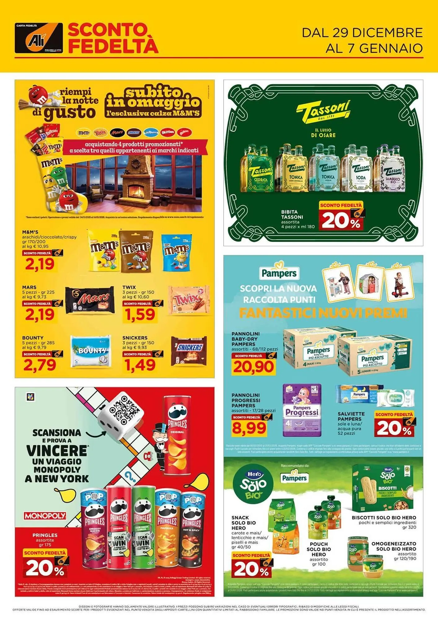 Volantino Alì Supermercati da 29 dicembre a 7 gennaio di 2026 - Pagina del volantino 1