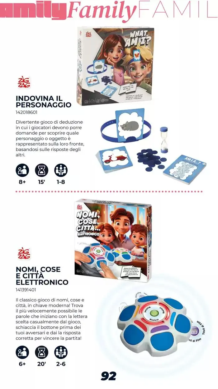 Catalogo Giochi di Società da 1 marzo a 15 marzo di 2025 - Pagina del volantino 92