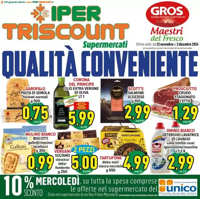 Qualita conveniente da 22 novembre a 2 dicembre di 2024 - Pagina del volantino 1