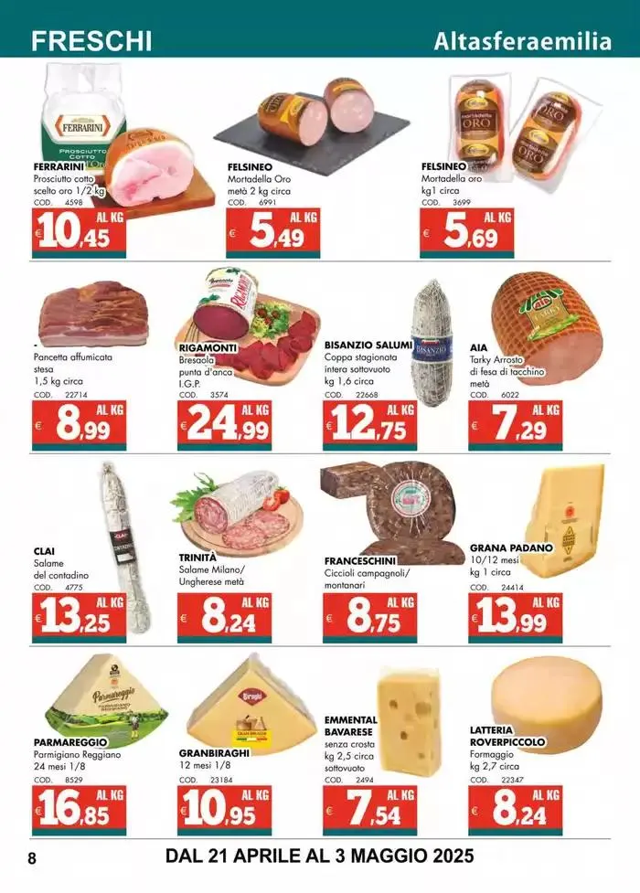 Speciale fast food da 22 aprile a 3 maggio di 2025 - Pagina del volantino 8