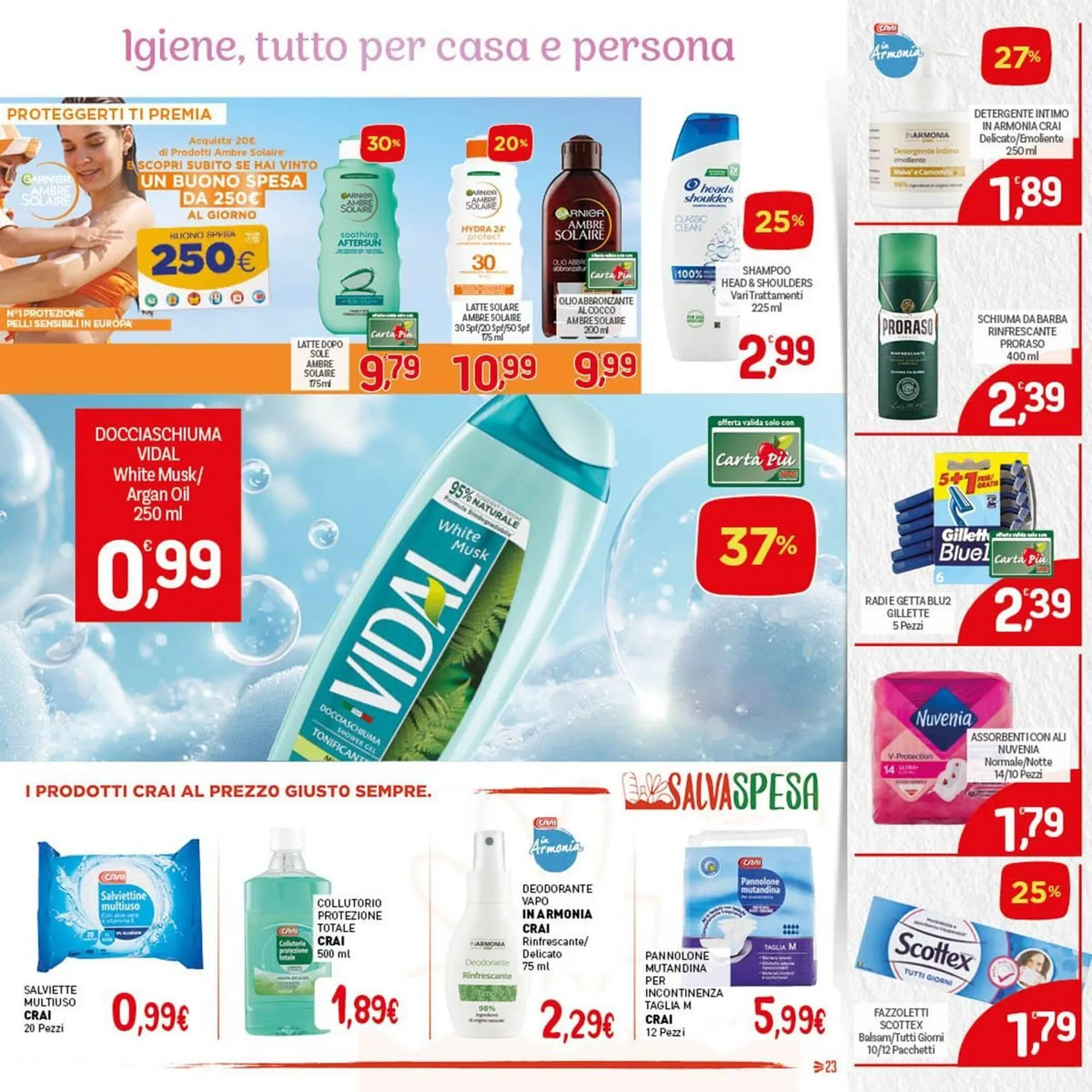 Volantino Crai da 29 maggio a 11 giugno di 2025 - Pagina del volantino 23