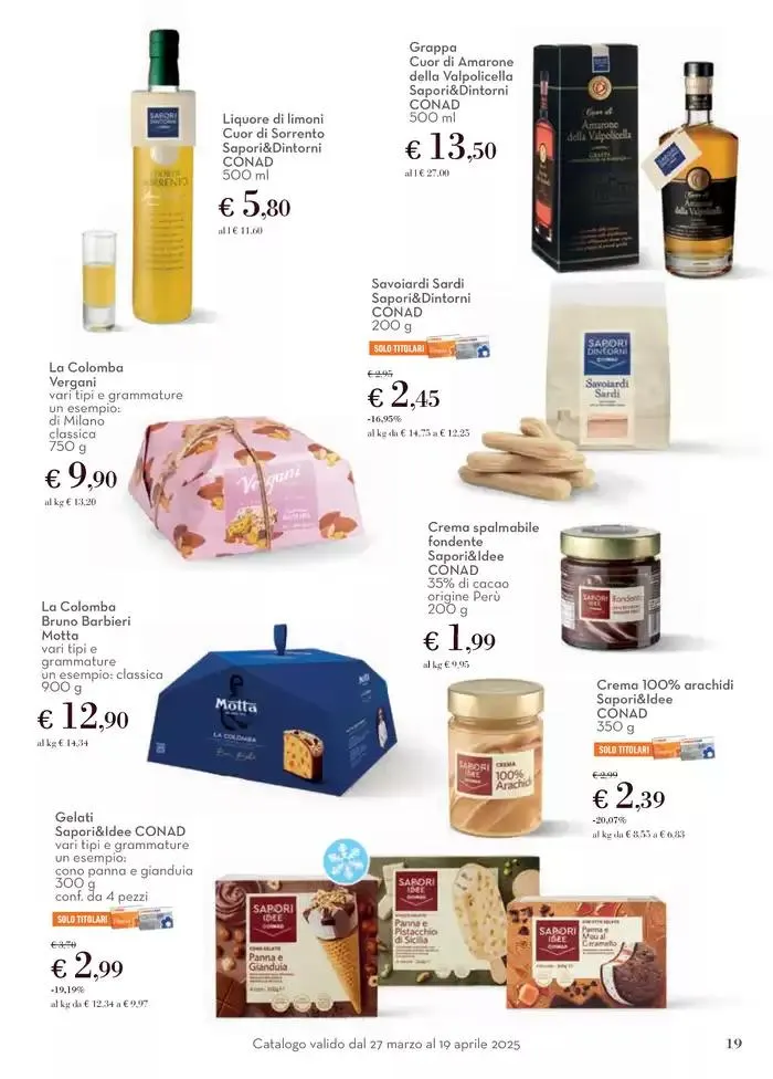 Pasqua dal Gusto Sorprendente da 27 marzo a 19 aprile di 2025 - Pagina del volantino 19