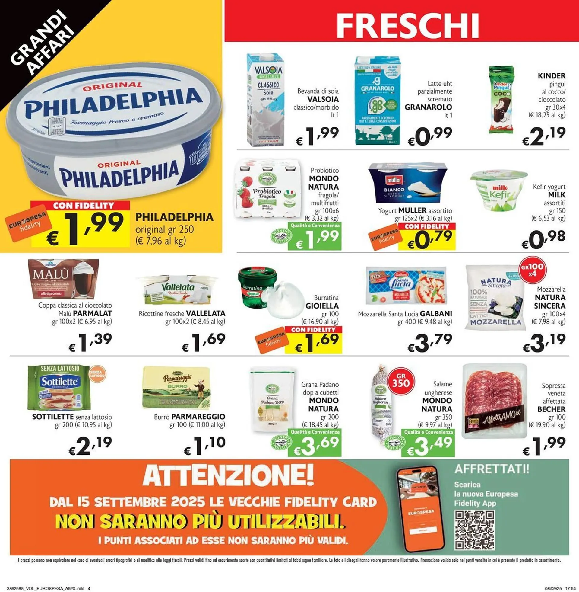 Volantino Eurospesa da 25 settembre a 9 ottobre di 2025 - Pagina del volantino 4