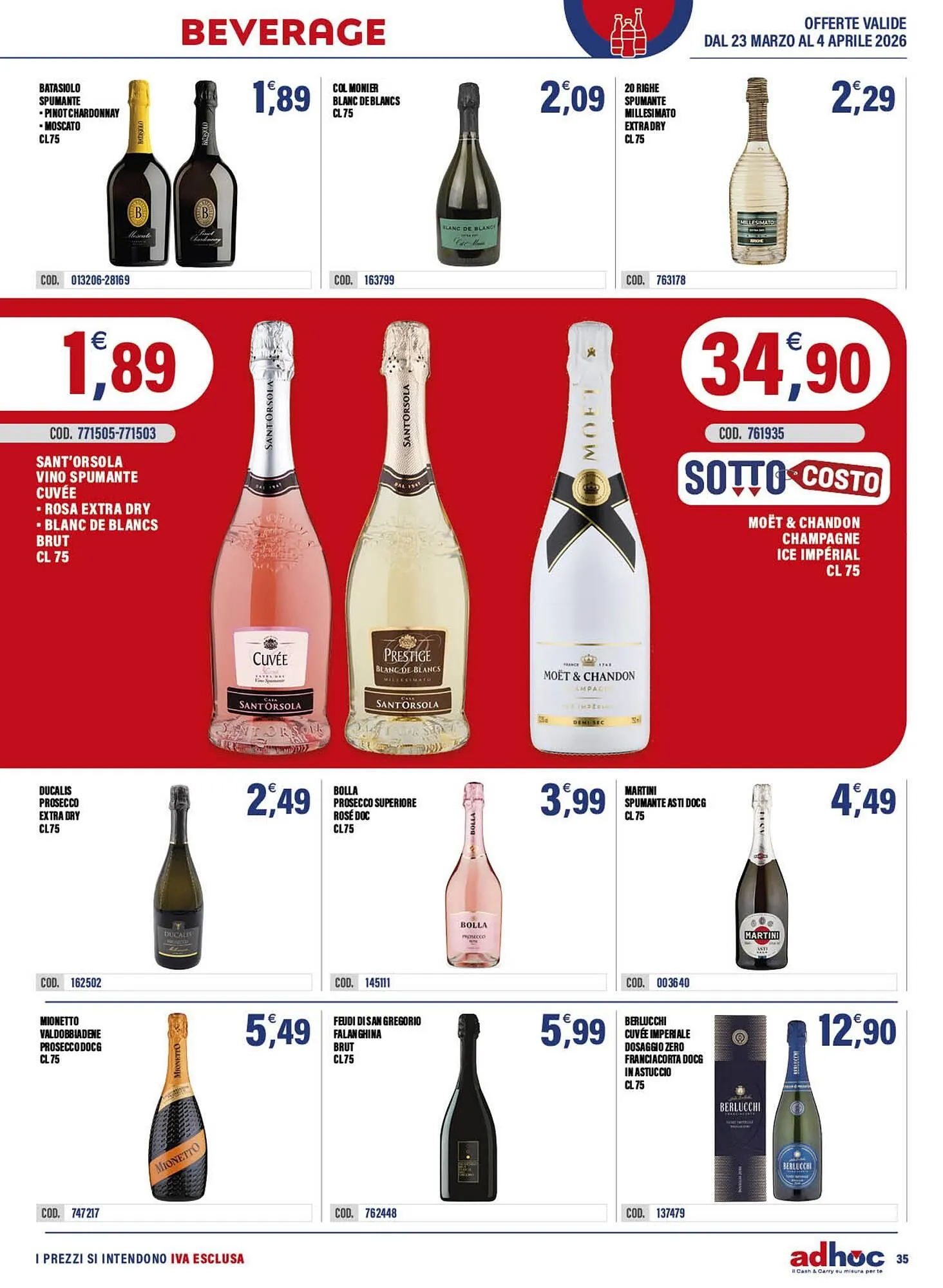 Volantino Adhoc da 23 marzo a 4 aprile di 2026 - Pagina del volantino 35