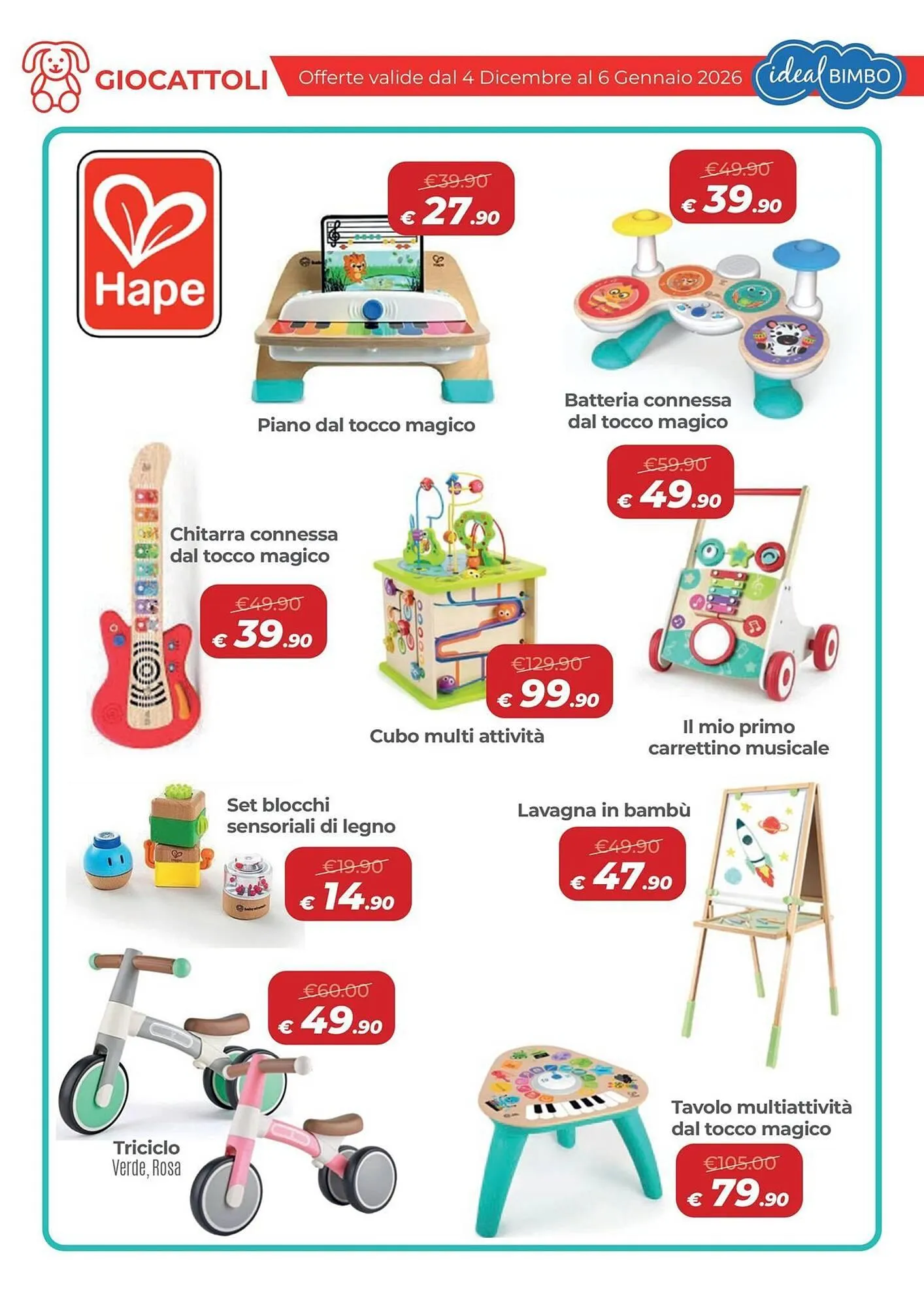 Volantino Ideal Bimbo da 4 dicembre a 6 gennaio di 2026 - Pagina del volantino 6