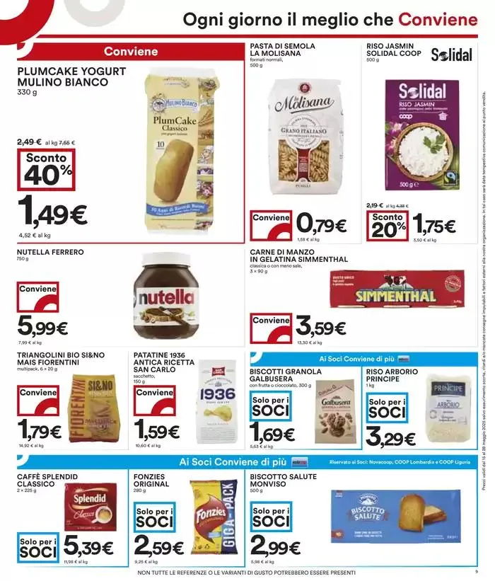 Offerte TOP da 15 maggio a 28 maggio di 2025 - Pagina del volantino 9