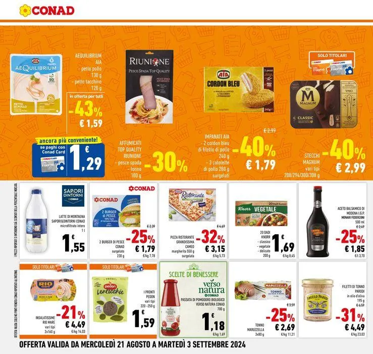 Estate metà prezzo da 21 agosto a 3 settembre di 2024 - Pagina del volantino 8