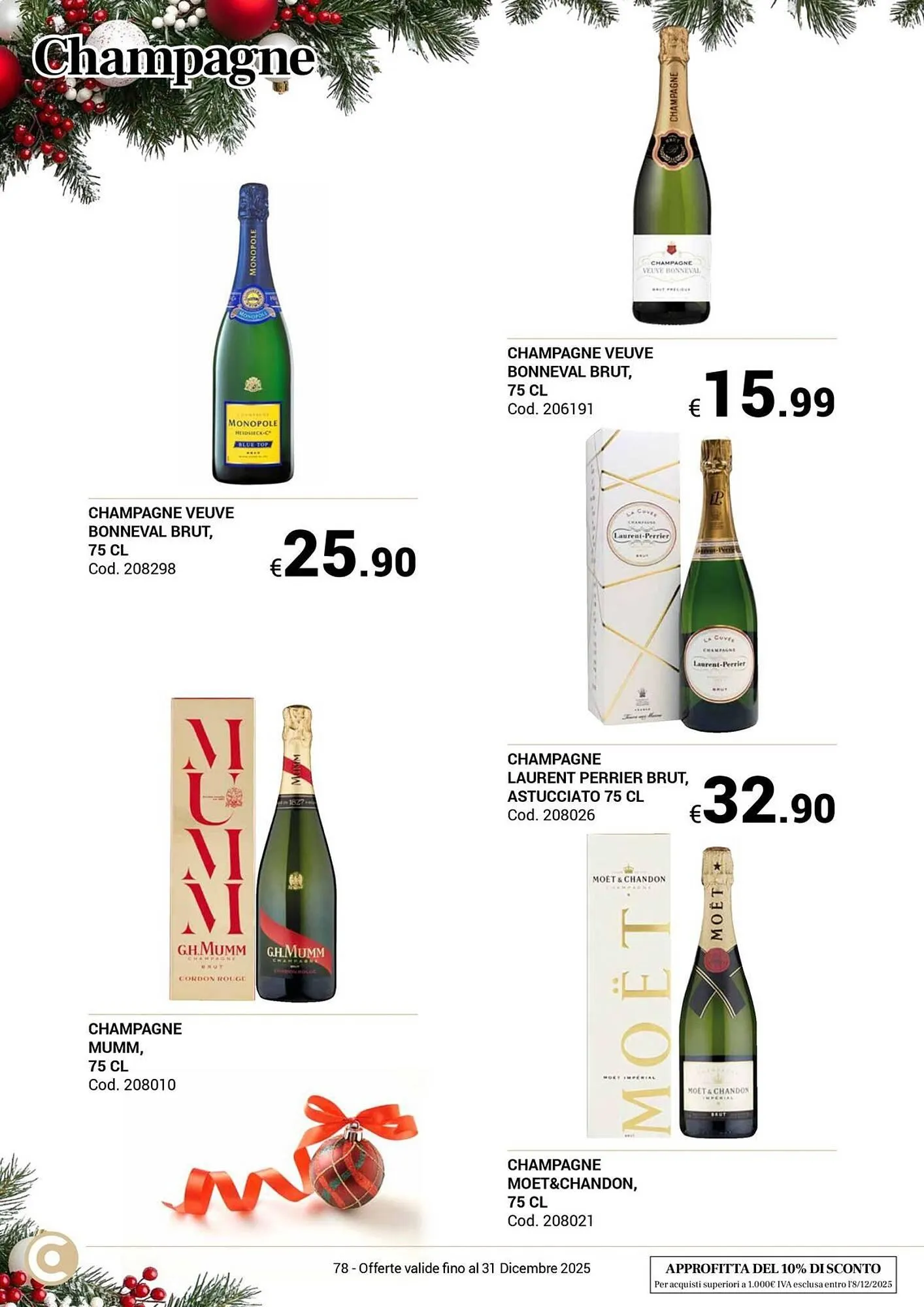 Volantino Centro Cash da 23 ottobre a 31 dicembre di 2025 - Pagina del volantino 78