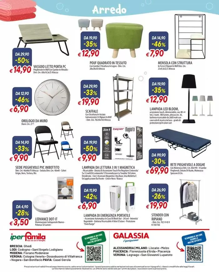 VIVI IL COMFORT PER LA TUA CASA! da 3 gennaio a 26 gennaio di 2025 - Pagina del volantino 20