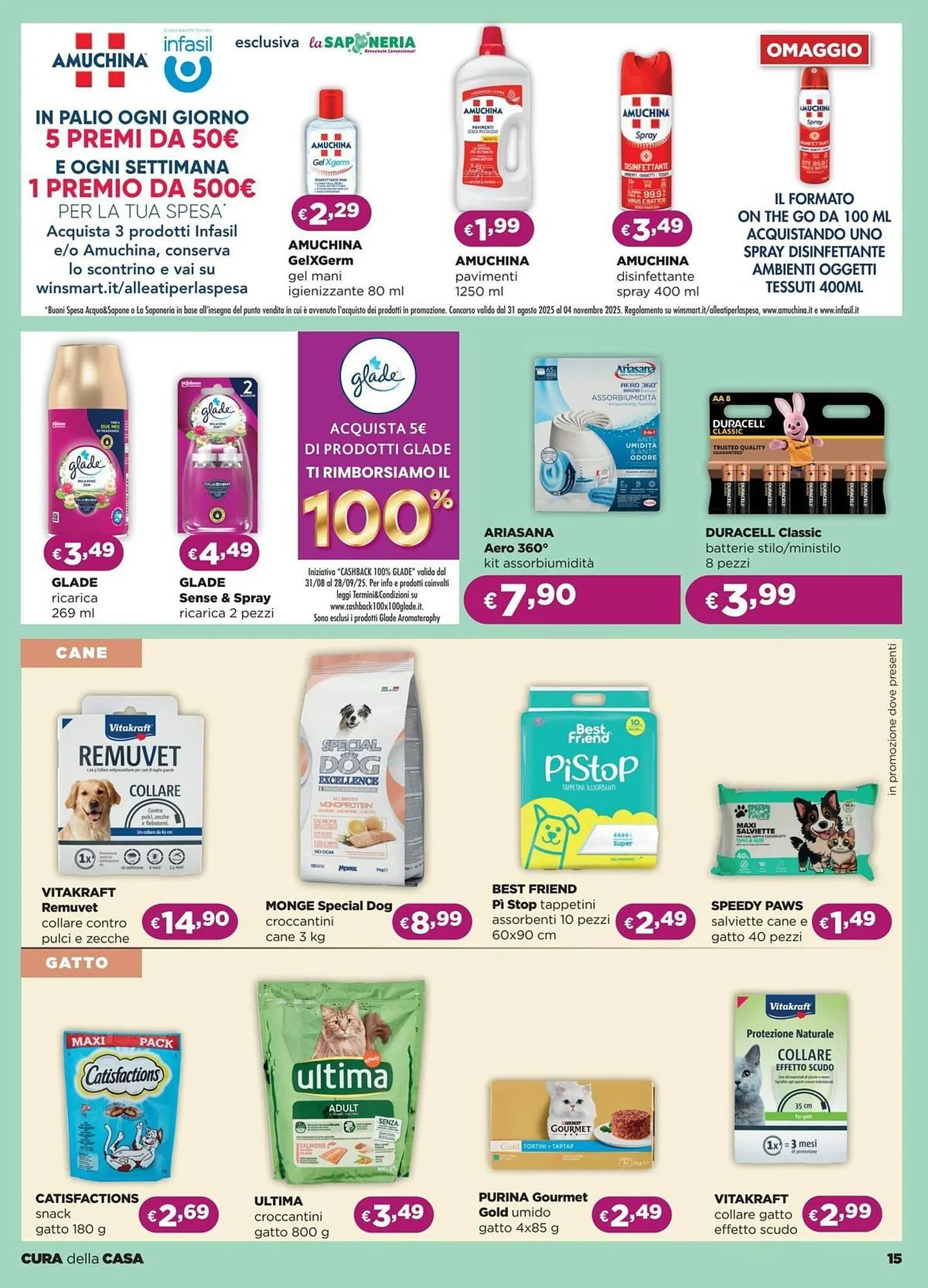 volantino La Saponeria da 4 settembre a 23 settembre di 2025 - Pagina del volantino 15