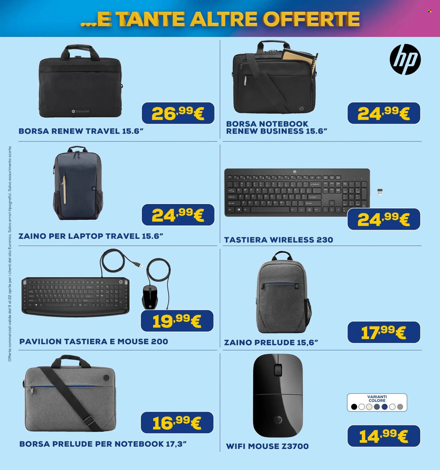 Volantino Euronics da 9 aprile a 22 aprile di 2026 - Pagina del volantino 34