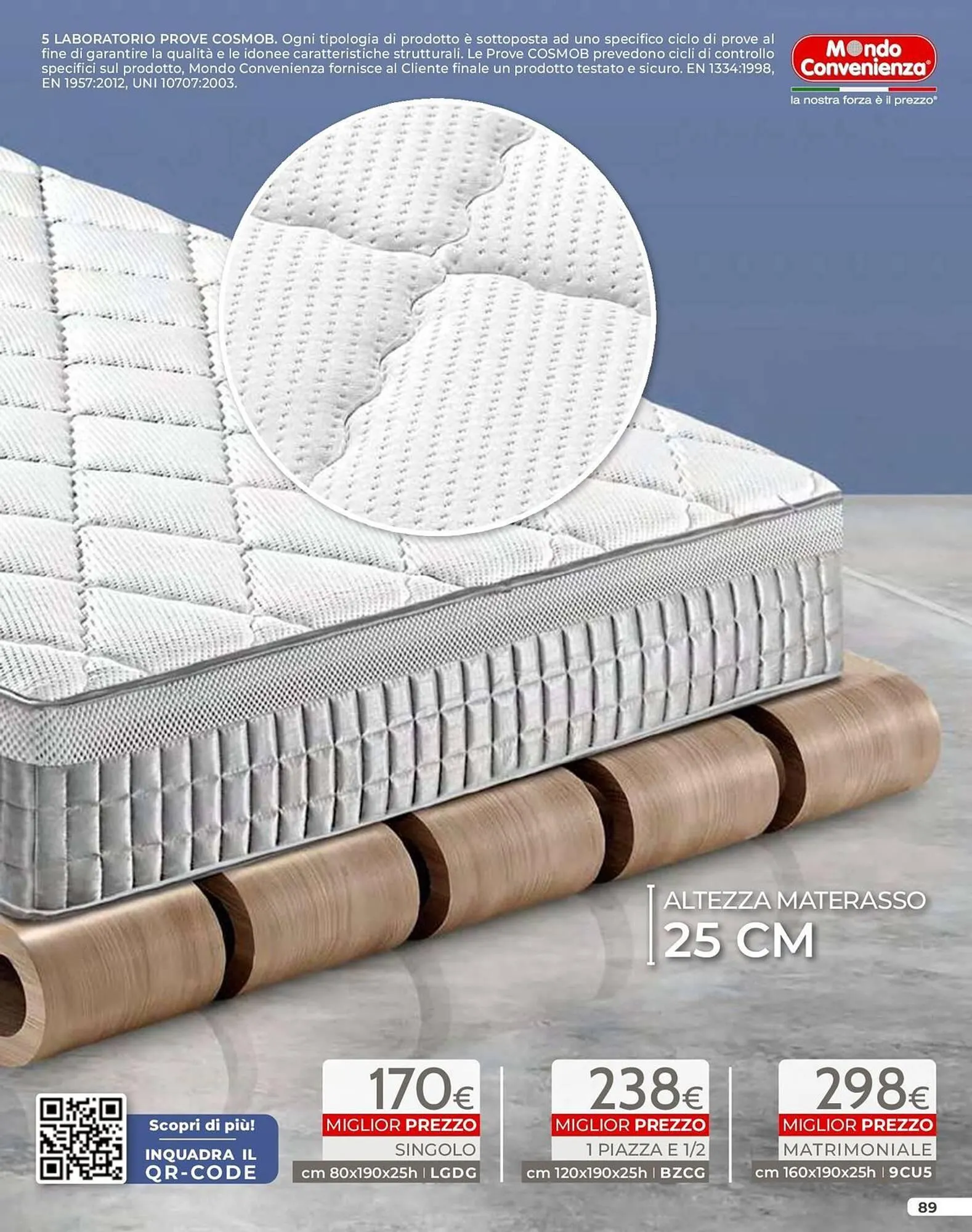 Volantino Mondo Convenienza da 1 luglio a 22 settembre di 2025 - Pagina del volantino 91