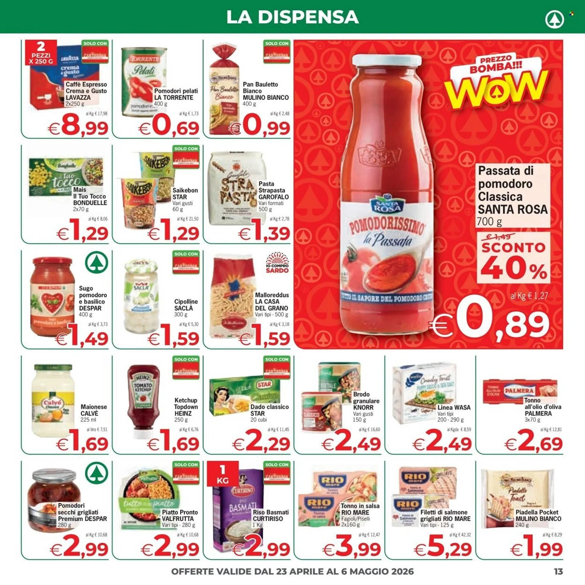 Volantino Despar da 23 aprile a 6 maggio di 2026 - Pagina del volantino 13