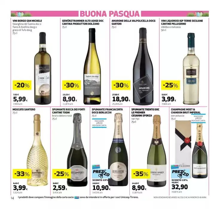 Buona pasqua da 10 aprile a 22 aprile di 2025 - Pagina del volantino 14