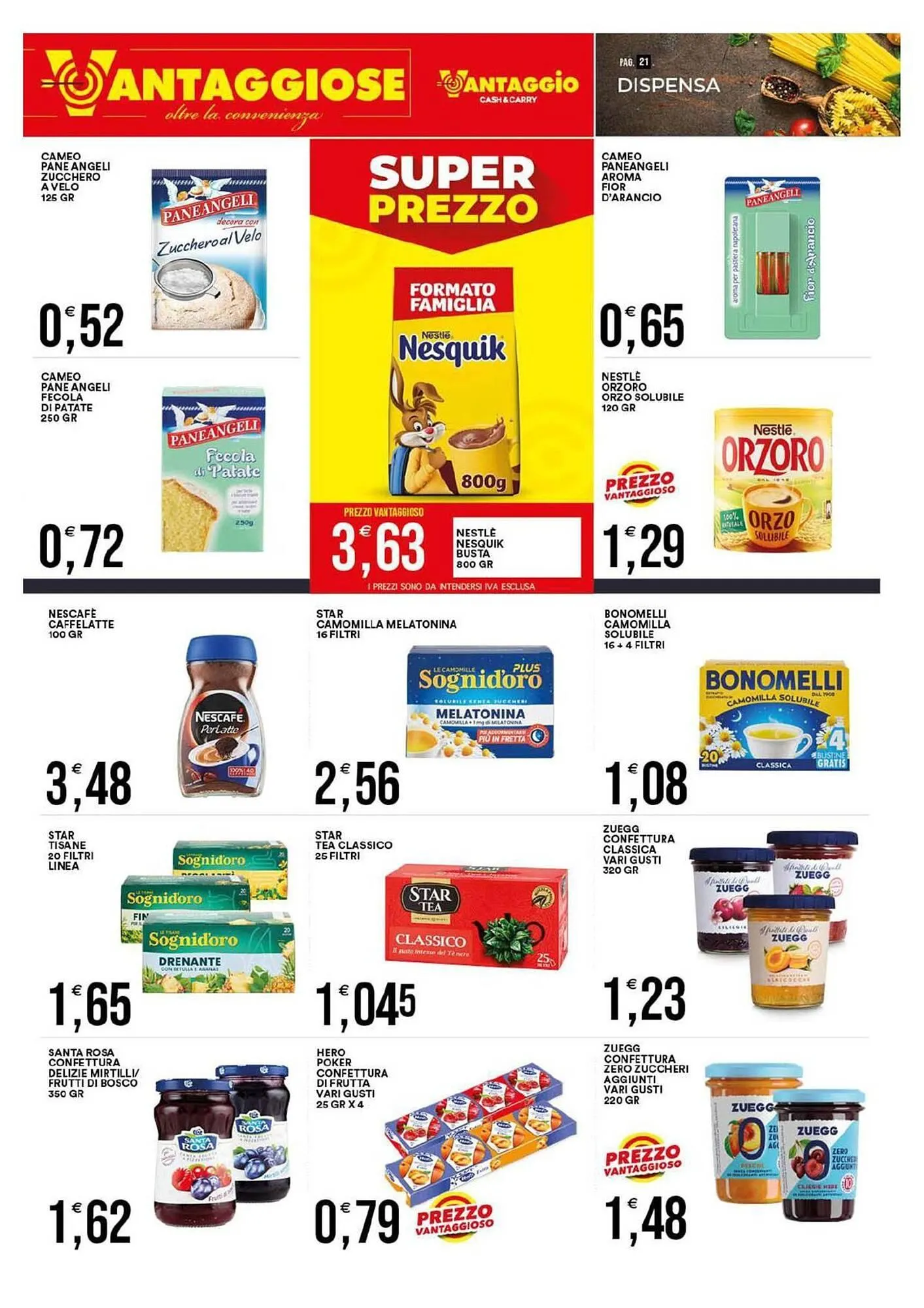 Volantino Vantaggio Cash&Carry da 19 maggio a 31 maggio di 2025 - Pagina del volantino 22