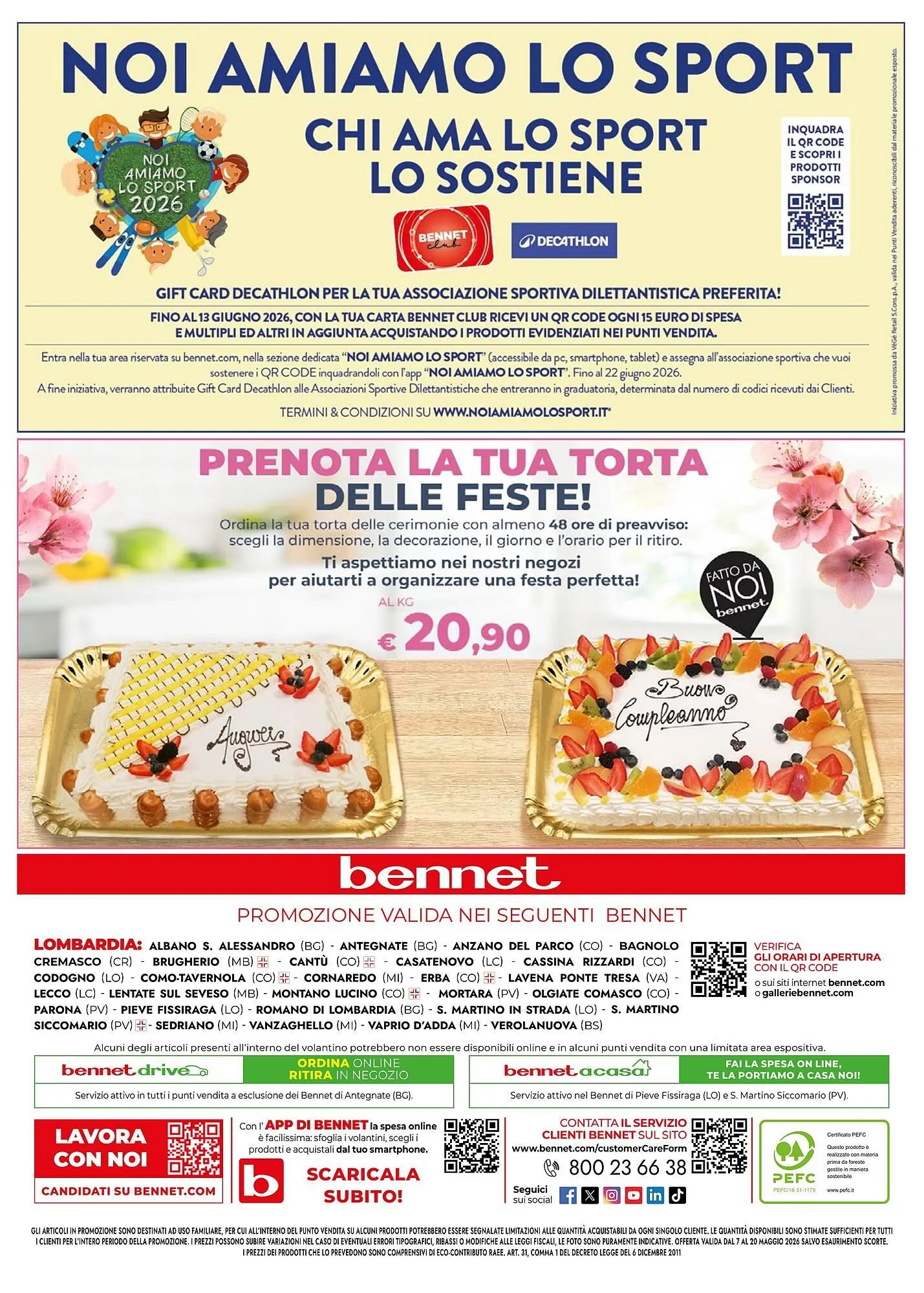 Volantino Bennet da 7 maggio a 20 maggio di 2026 - Pagina del volantino 40