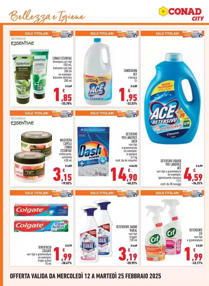 Taglio netto da 12 febbraio a 25 febbraio di 2025 - Pagina del volantino 18
